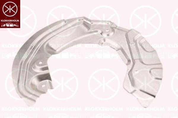 Bromssköld Klokkerholm - BMW - 1-SERIE-serie, E9*, F45, F46, F30, F22 - OE 34106762851
