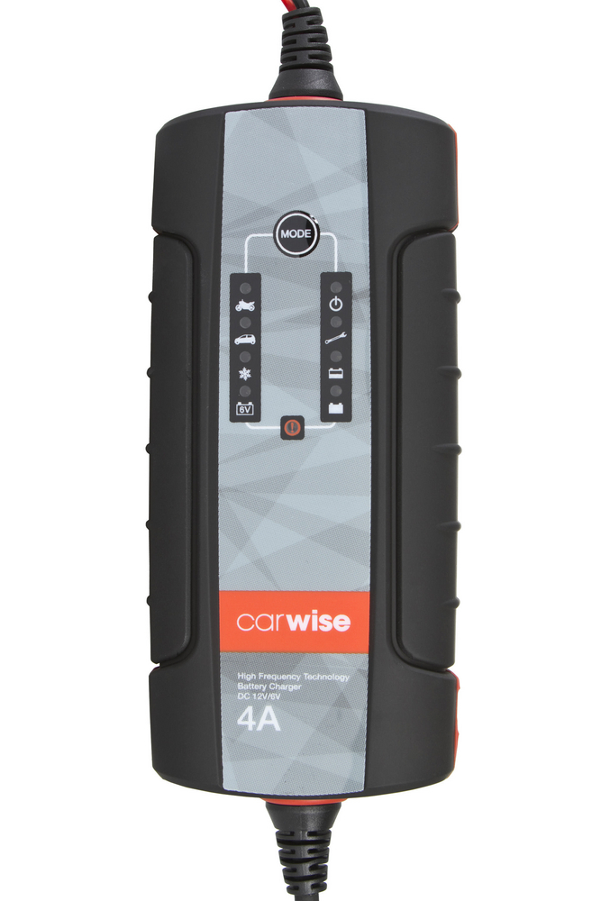 Carwise Batteriladdare 6-12V, 4A