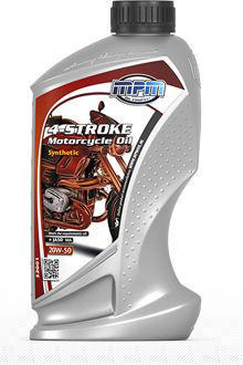MPM 4-taktsolja Motorcykelolja 20W-50 Semi Synthetic 1 l