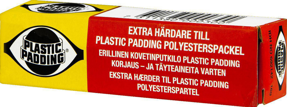 Plastic Padding Extra härdare till polyesterspackel - Härdare 15 g