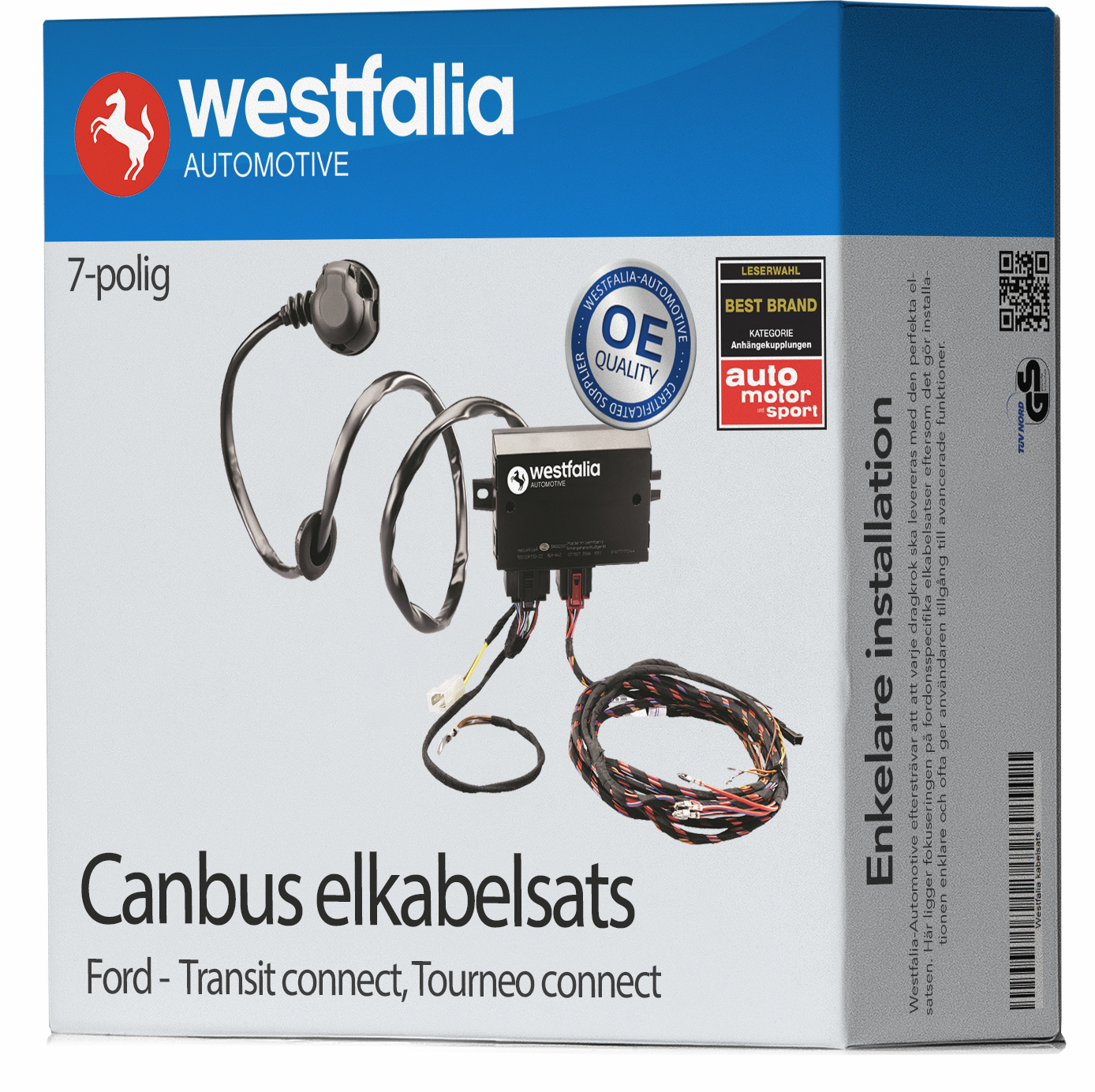 Elkabelsats Westfalia - Ford - Transit connect, Tourneo grand, Tourneo connect