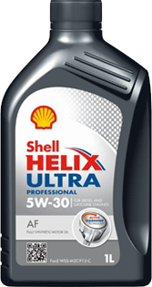 Shell Helix Ultra ProfessionalL AF 5W-30 Motorolja 1 l - Motorolja