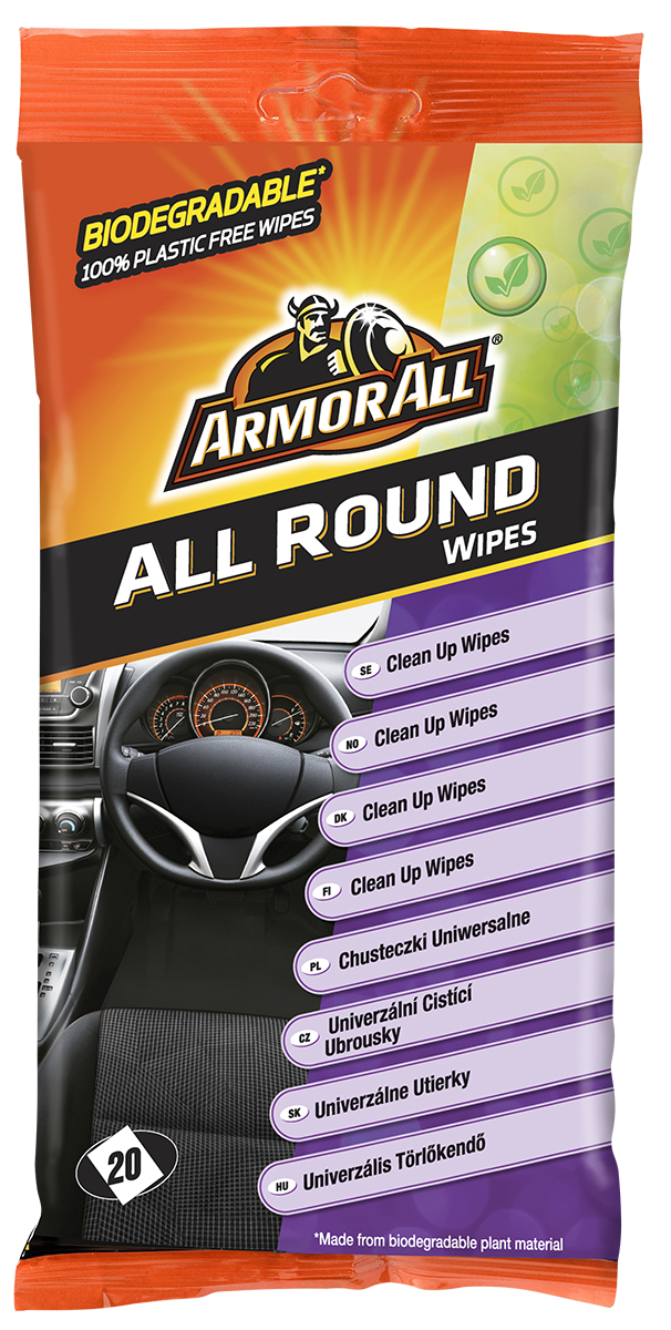 Armor All flatpack clean up - Wipes 20 st