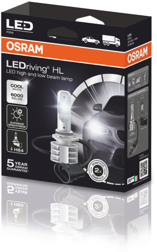 Osram LeDriving HL - LED-pære HB4 2-pakning