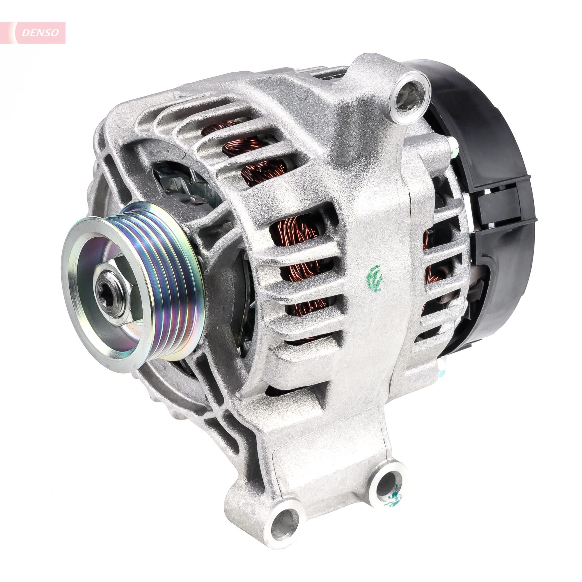 DENSO Generator DAN999 - Fiat - Grande punto, 500, Punto evo, Idea, Punto, Doblò, Tipo. Ford - Ka. Lancia - Ypsilon, Musa. Alfa romeo - Mito