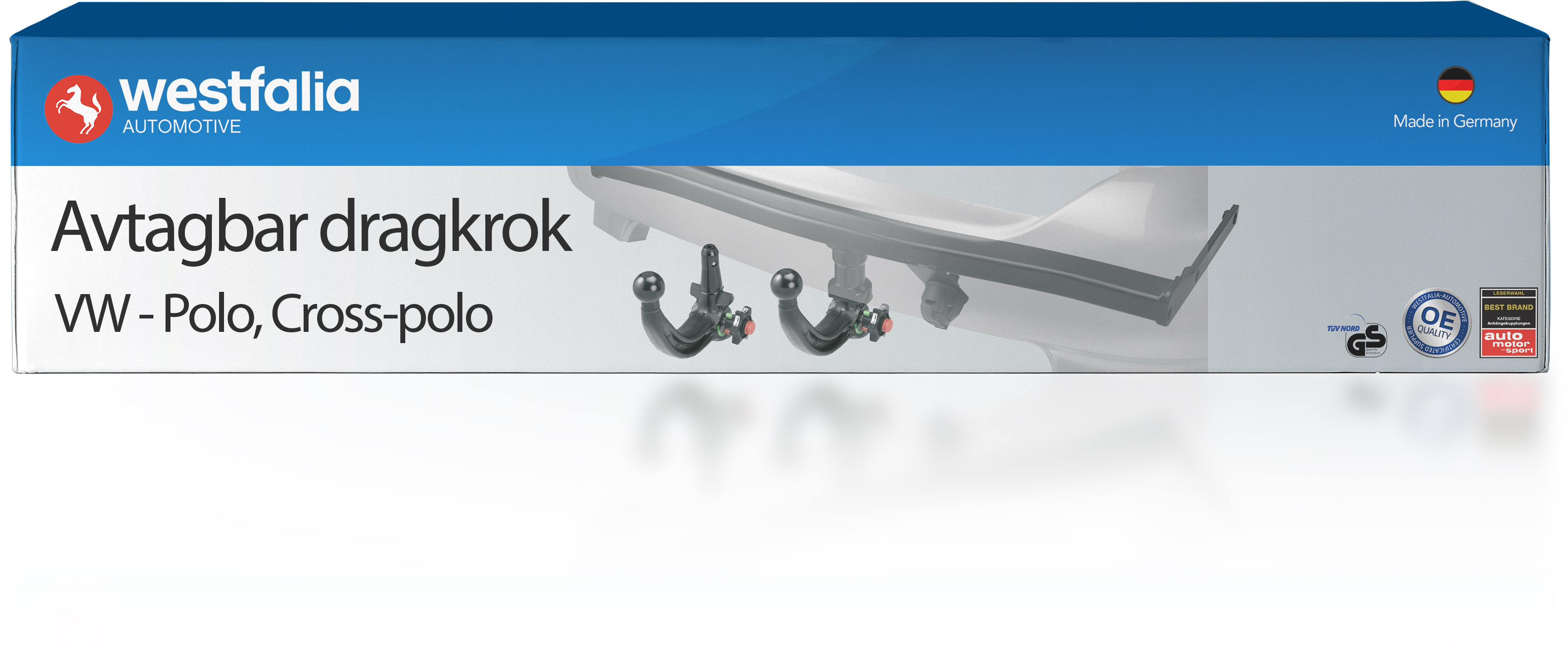 Dragkrok Westfalia - VW - Polo, Cross-polo