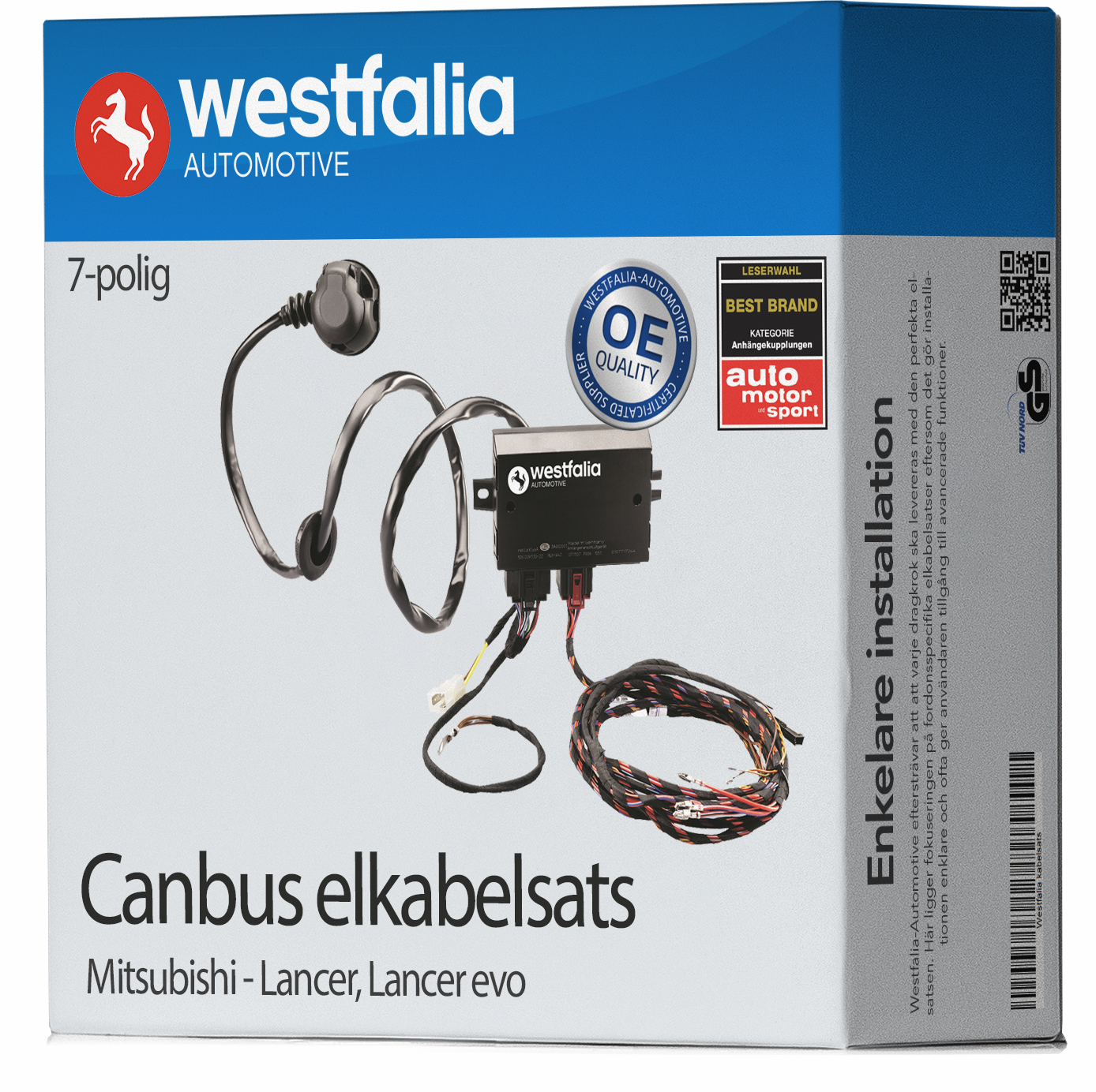 Elkabelsats Westfalia - Mitsubishi - Lancer