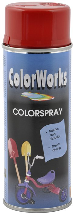 Colorworks RAL 3002 - Spraymaling Signal rød 400 ml