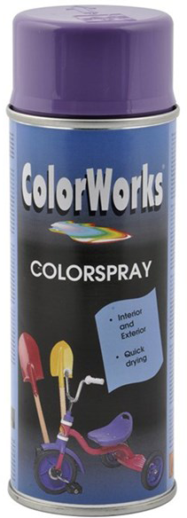 Colorworks RAL 4005 - Spraymaling Lilla 400 ml