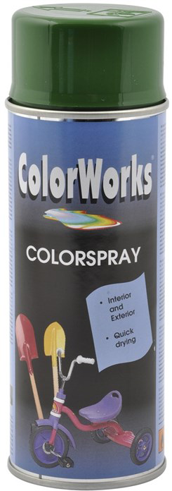 Colorworks RAL 6002 - Spraymaling Grønn 400 ml