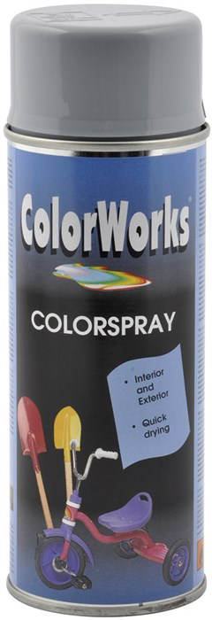 Colorworks RAL 7001 - Spraymaling Sølvgrå 400 ml