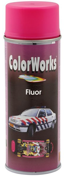 Colorworks - Sprayfärg Neonrosa 400 ml