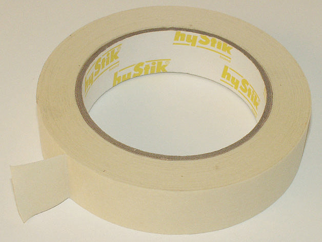 Lager klok maskeringstape 25 mm