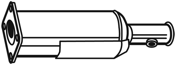 Partikelfilter Walker - Peugeot - 607 - OE 170609,174018