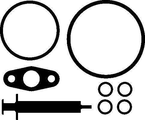 Monteringssats, turbo Elring - BMW - 5-SERIE-serie, 1-serie, E9*, X3 f25, X3, X1 e84, 3-serie f34, F30