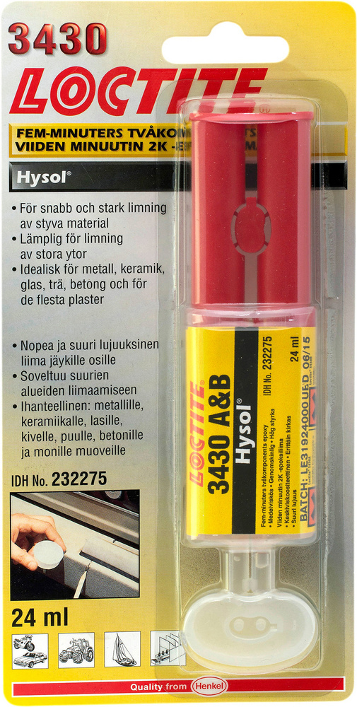 Loctite 3430 Hysol - Epoxylim 24 ml