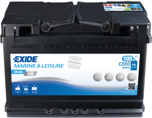 Exide Dual EFB EZ850 100 Ah