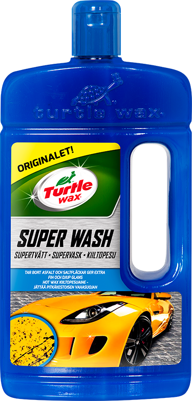 Turtle Wax Super Wash Supertvätt - Bilschampo 1 l