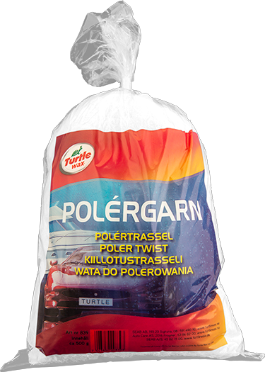 Turtle Wax Polergarn - Polertrassel 1-pack 500 g