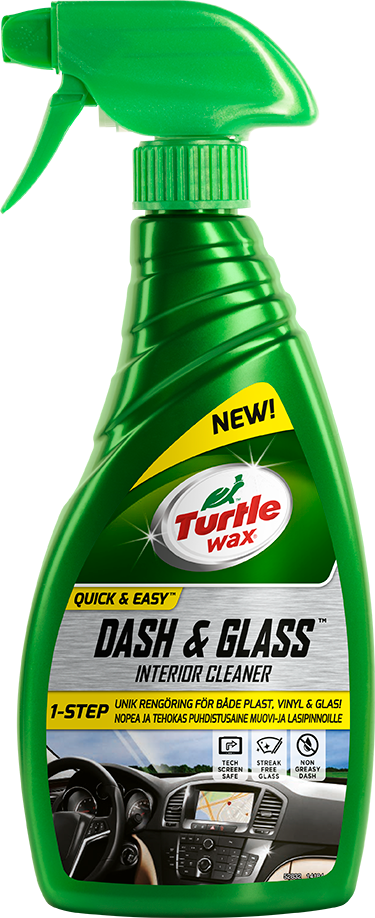 Turtle Wax Dash & glass cleaner - Glasrengöring/Fönsterputs 500 ml