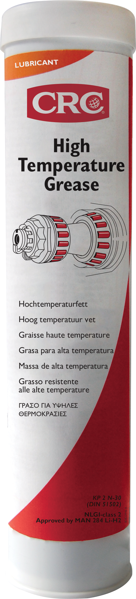 CRC High Temp Grease - Högtemperatursfett 400 g