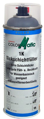 Colormatic 1K High Build Filler Tele Grey - 400 ml