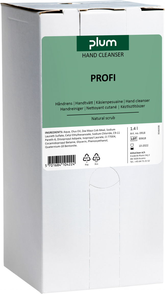 Plum Profi Håndrengjøring - Garasje såpe/Workshop såpe 1,4 liter