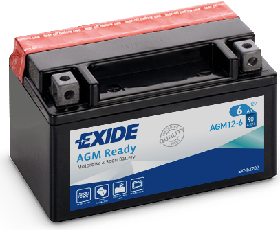 Exide MC AGM Klar AGM12-6 6 Ah