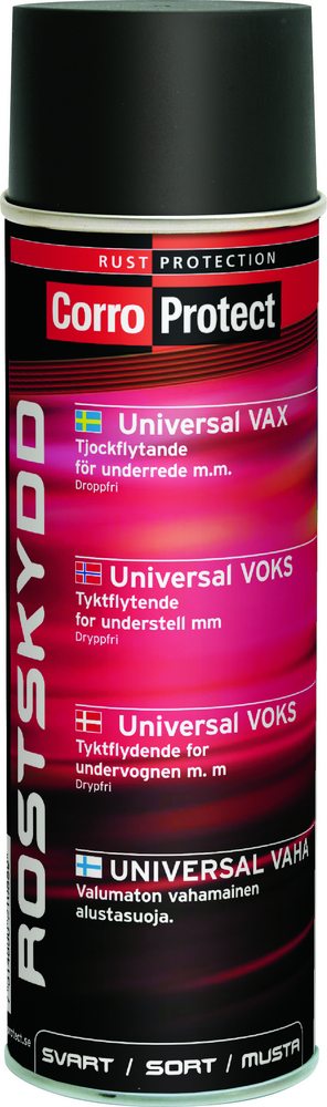 Corroprotect Universal Vax - Rostskyddsvax Svart 500 ml