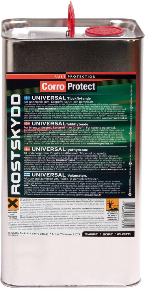 Corroprotect Universal - Tjockflytande rostskyddsmedel 5 l