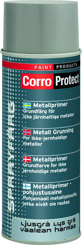Corroprotect - Metallprimer Grå 400 ml