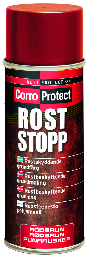 Corroprotect RostStopp - Rostskyddsprimer Röd 400 ml