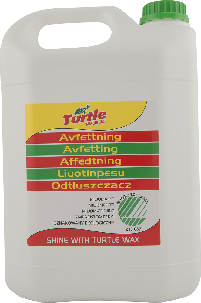 Avfettning Svanen Turtle Wax