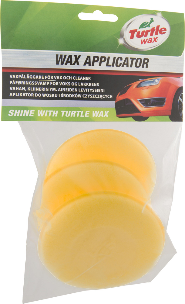 Turtle Wax Wax applikator - Søknad svamper 3-pakning