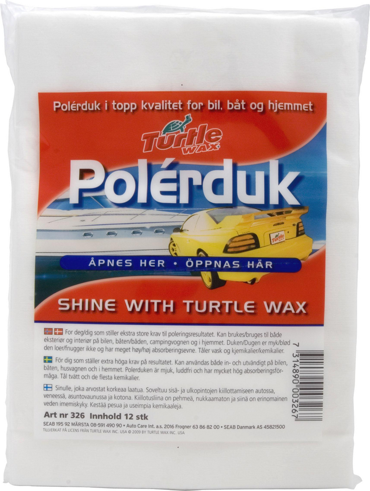 Turtle Wax Poler Cloth - Polering Cloth 1-pack