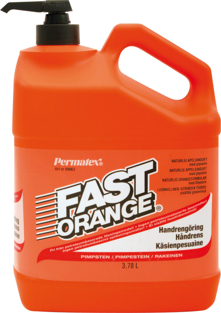 Fast Orange Handrengöring Permatex