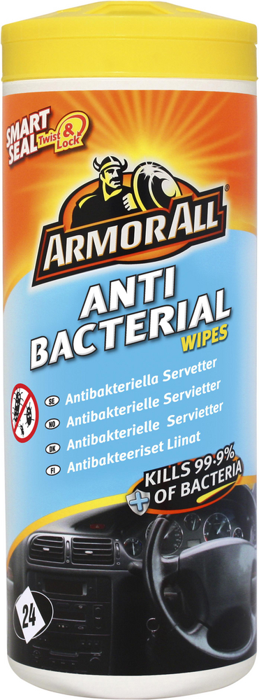 Armor All Antibacterial - Garagewipes 24 st