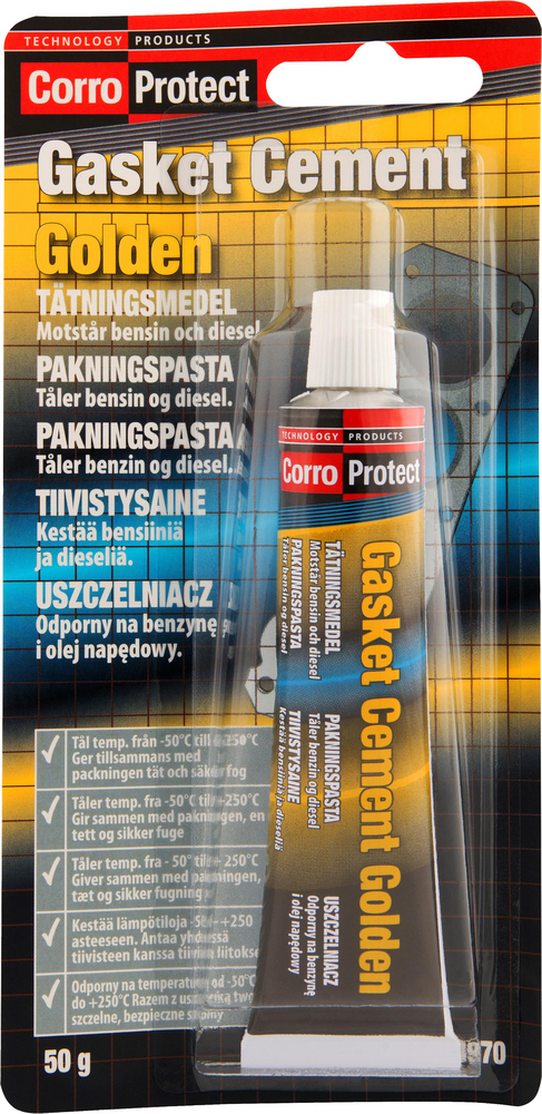 Pakningspasta Golden 50 gr. Corro Protect