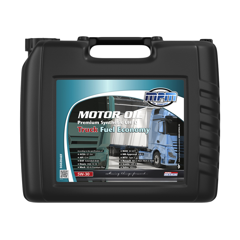 MPM Premium Synthetic UHPD Truck Fuel Economy 5W-30 Motorolja Dunk 20 - Motorolja