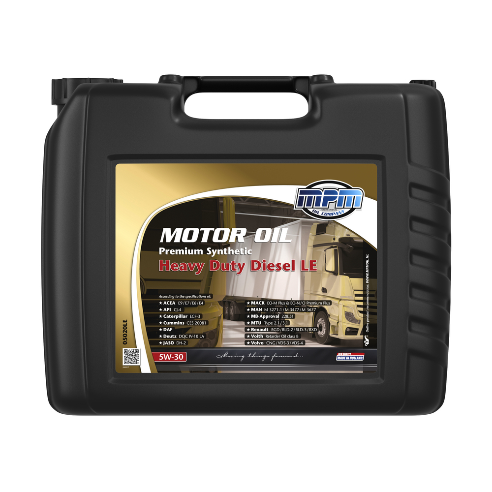 MPM Premium Synthetic Heavy Duty Diesel LE 5W-30 Motorolja Dunk 20 l - Motorolja - Mercedes - Vito, Citan. Isuzu - D-max