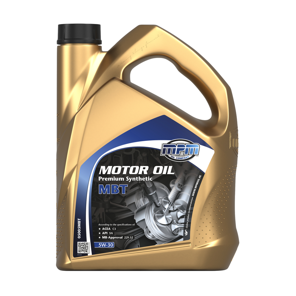 MPM Premium Synthetic MBT 5W-30 Motorolja Dunk 5 l - Motorolja - Mercedes - W203, W245