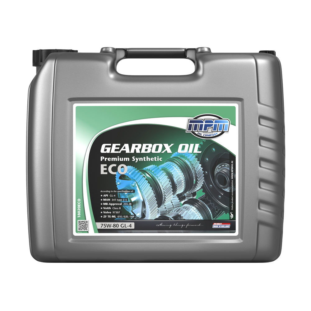MPM Gearoil 75W-80 GL-4 Prem Synth ECO 20L MPM - Fiat - Nissan - Mazda - Suzuki - Mitsubishi - VW - Renault - Skoda