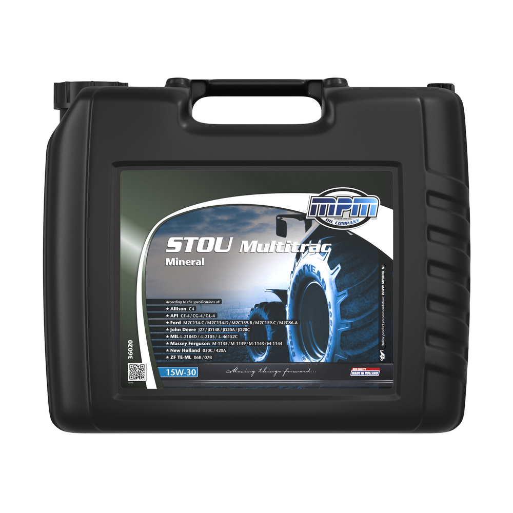 MPM STOU GL-4 Multitrac Mineral 15W-30 Motorolja Dunk 20 l - Motorolja