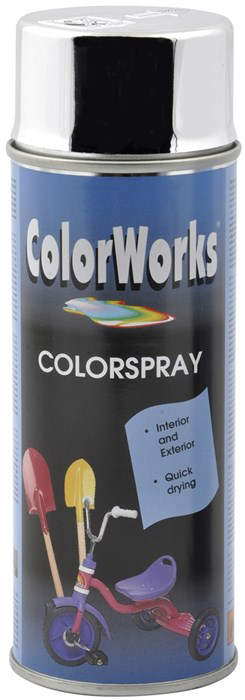 Colorworks - Sprayfärg Krom 400 ml