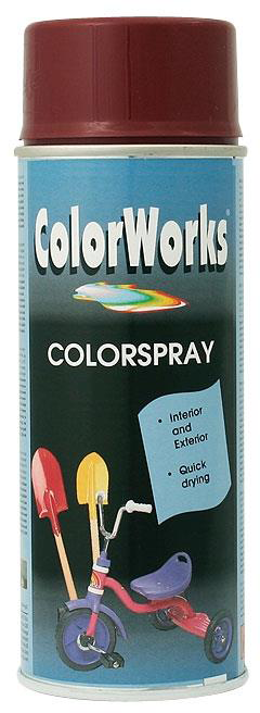 Colorworks RAL 3005 - Spraymaling Rød 400 ml