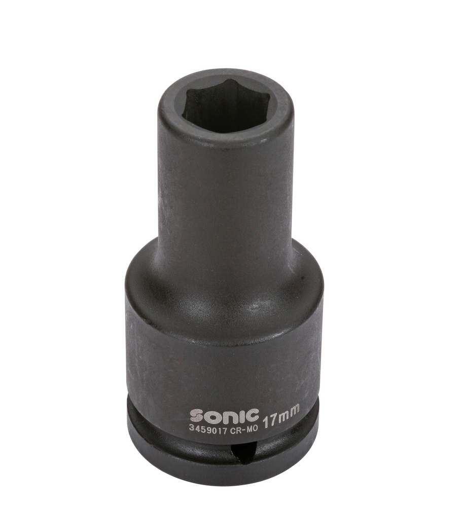 Hylsa 3/4" Kraft 6-Kant Lång 30mm Sonic