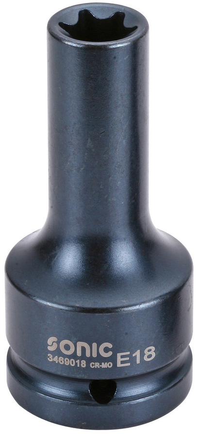 Krafthylsa 3/4" Torx E18 mm