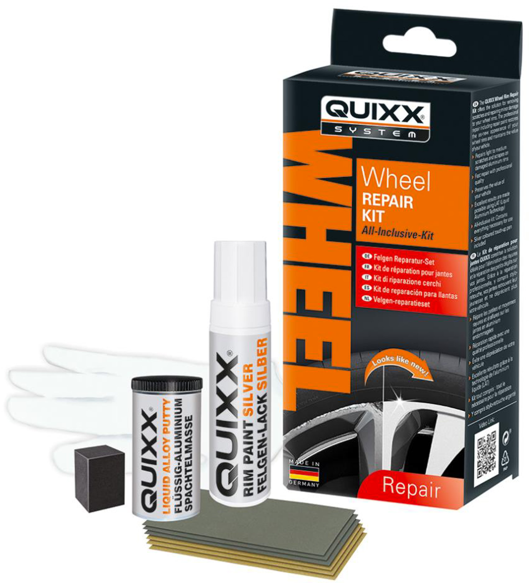 QUIXX Wheel repair kit black - Fälgreparationssats