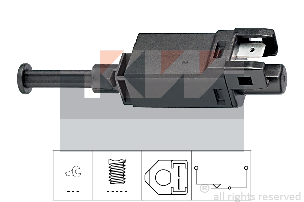 bremselysbryter - VW - Skoda - Seat - Audi - Ford