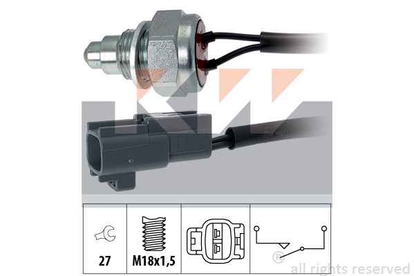 Backljuskontakt KW - Toyota - Yaris - OE 8421052030